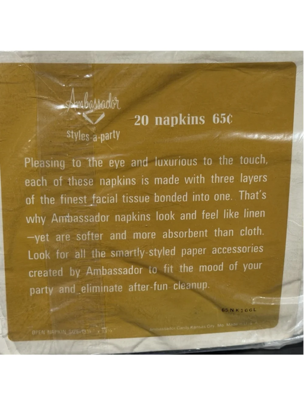 Hallmark Raggedy Ann Doll Party Napkins Sealed 16 Count Decoupage Craft Vintage